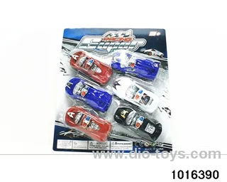 pull back car in Blister card