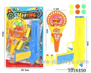 Ping-pong gun set in Blister card