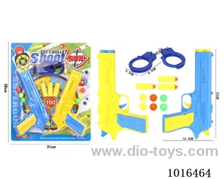 Ping-pong gun set in Blister card
