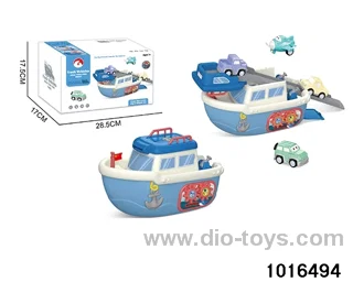 Music track ship in color box