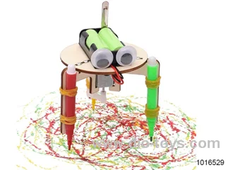 painting robot in PVC bag with header