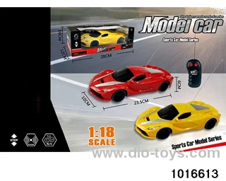 1:18 2ch RC car in window box