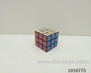 6.5cm cube in opp bag