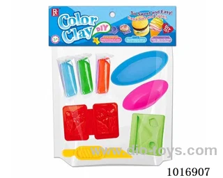 color Clay in poly bag header