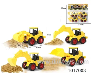 Frictional Car  4 sets mixed loading in PP bag with header