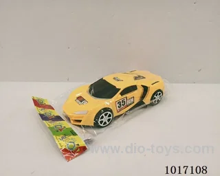Inertial car 3color mixed loading in Opp bag