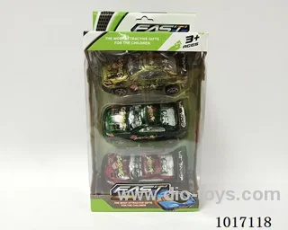 Inertial car 6color mixed loading in color box
