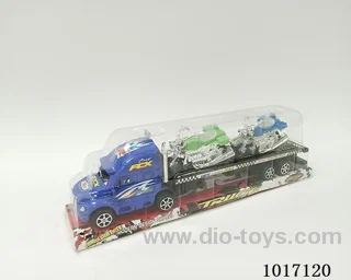 Inertial car 2color mixed loading in PVC cover