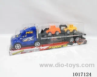 Inertial car 2color mixed loading in PVC cover