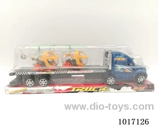 Inertial car 2color mixed loading in PVC cover
