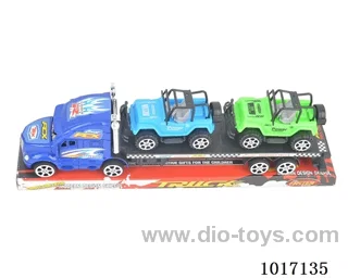 Inertial car 2color mixed loading in PVC cover