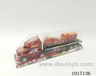Inertial car 2color mixed loading in PVC cover
