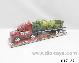 Inertial car 2color mixed loading in PVC cover