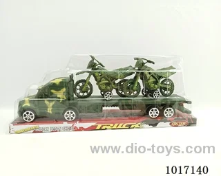 Inertial car 2color mixed loading in PVC cover