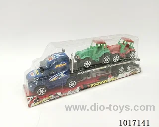 Inertial car 2color mixed loading in PVC cover