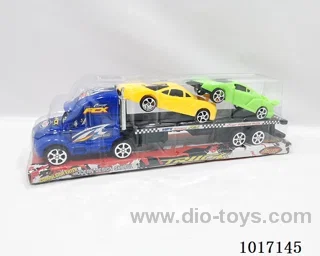 Inertial car 2color mixed loading in PVC cover