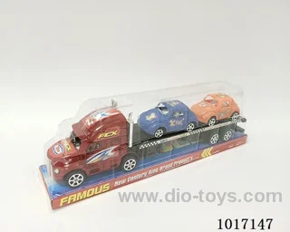 Inertial car 2color mixed loading in PVC cover