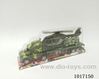 Inertial car 2color mixed loading in PVC cover