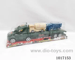 Inertial car 2color mixed loading in PVC cover