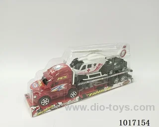 Inertial car 2color mixed loading in PVC cover