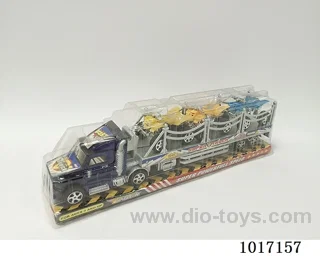 Inertial car 2color mixed loading in PVC cover
