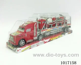 Inertial car 2color mixed loading in PVC cover