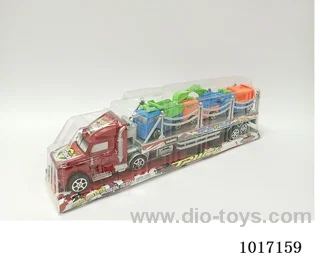 Inertial car 2color mixed loading in PVC cover