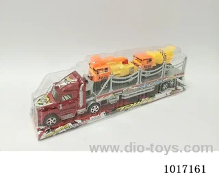 Inertial car 2color mixed loading in PVC cover