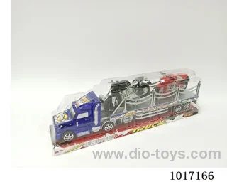 Inertial car 2color mixed loading in PVC cover