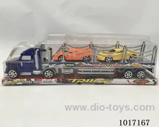 Inertial car 2color mixed loading in PVC cover