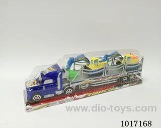 Inertial car 2color mixed loading in PVC cover