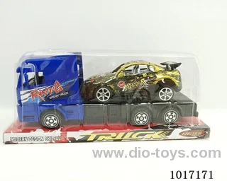Inertial car 2color mixed loading in PVC cover