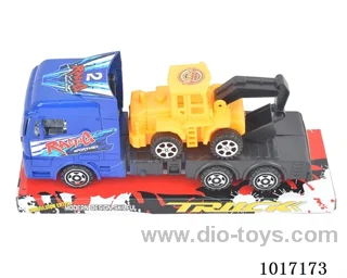 Inertial car 2color mixed loading in PVC cover