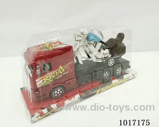 Inertial car 2color mixed loading in PVC cover