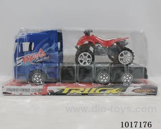Inertial car 2color mixed loading in PVC cover