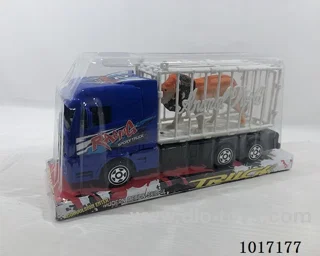 Inertial car 2color mixed loading in PVC cover