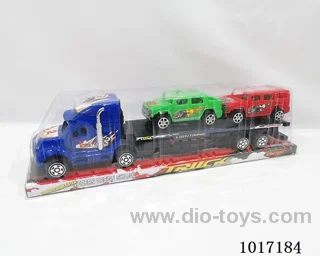 Inertial car 2color mixed loading in PVC cover