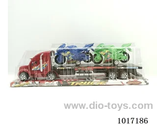 Inertial car 2color mixed loading in PVC cover