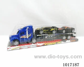 Inertial car 2color mixed loading in PVC cover