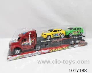 Inertial car 2color mixed loading in PVC cover