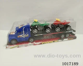 Inertial car 2color mixed loading in PVC cover