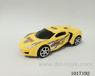 Inertial car 3color mixed loading  in Opp bag