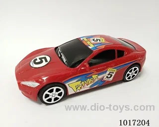 Inertial car 3color mixed loading  in Opp bag