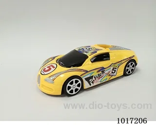 Inertial car 3color mixed loading  in Opp bag