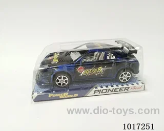 Inertial car in PVC cover