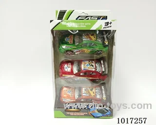 Inertial car 6color mixed loading in color box