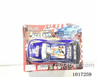 Inertial car 2color mixed loading in Blister card