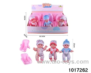 6pcs 10 inch doll （3 models mixed）in display box