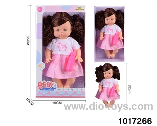 14 inch doll set in window box