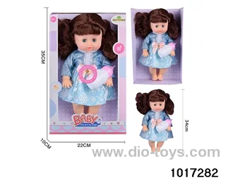 15 inch doll set with ic in window box